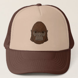 Bigfoot portret 1 (ape-achtig) trucker pet