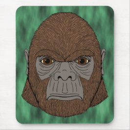 Bigfoot portret 1 (ape-achtige) Muismat