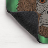 Bigfoot Portret 2 (mens-als-Muismat) Muismat (Hoek)