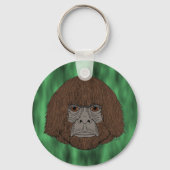 Bigfoot Portret 2 (mens-als-Sleutelhanger) Sleutelhanger (Achterkant)