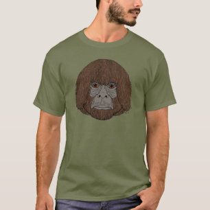 Bigfoot portret 2 (mensachtig) t-shirt