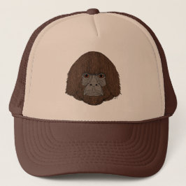 Bigfoot portret 2 (mensachtig) trucker pet