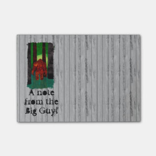 Bigfoot Post-it® Notes