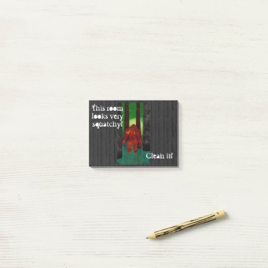 Bigfoot Post-it® Notes (Op bureau)