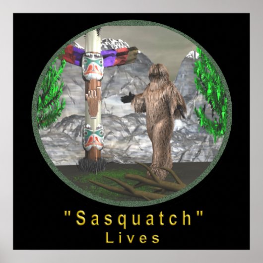Bigfoot Poster (Voorkant)