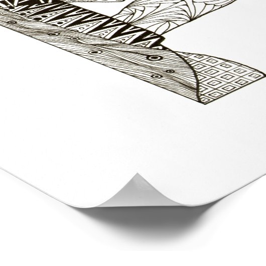 Bigfoot Poster (Hoek)