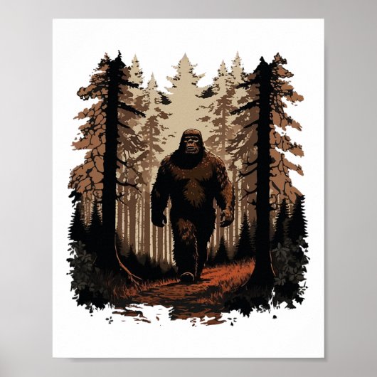 Bigfoot Poster (Voorkant)