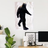 Bigfoot Poster (Thuiskantoor)