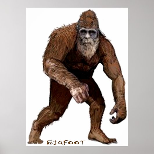 BIGFOOT POSTER (Voorkant)