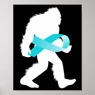 Bigfoot PTSS posttraumatische stressstoornis Poster