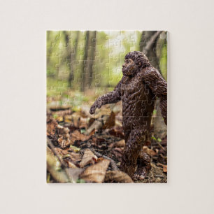 Bigfoot Puzzle Sasquatch spel Legpuzzel
