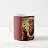Bigfoot Queen of Hearts Koffiemok (Voorkant links)