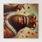 Bigfoot Queen of Hearts Legpuzzel (Horizontaal)