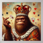Bigfoot Queen of Hearts Poster (Voorkant)