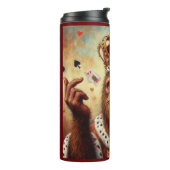 Bigfoot Queen of Hearts Thermosbeker (Gedraaid links)