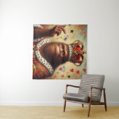 Bigfoot Queen of Hearts Wandkleed (In Situ (horizontaal))