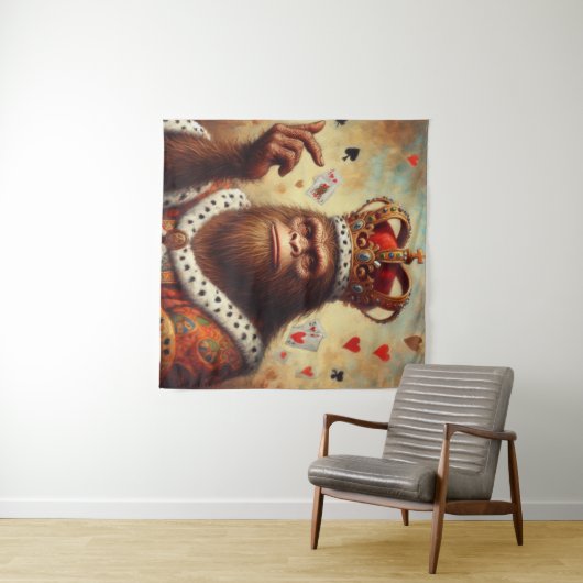 Bigfoot Queen of Hearts Wandkleed (In Situ (horizontaal))