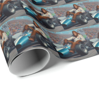 Bigfoot Racecar Cadeaupapier