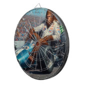 Bigfoot Racecar Dartbord (Voorkant Rechts)