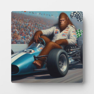Bigfoot Racecar Fotoplaat