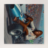 Bigfoot Racecar Legpuzzel (Horizontaal)