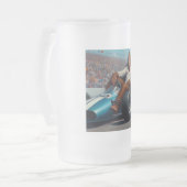 Bigfoot Racecar Matglas Bierpul (Voorkant links)