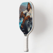 Bigfoot Racecar Pickleball Paddle (Links)