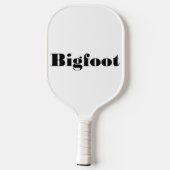 Bigfoot Racecar Pickleball Paddle (Achterkant)