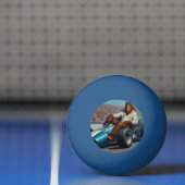 Bigfoot Racecar Pingpongbal (Net)