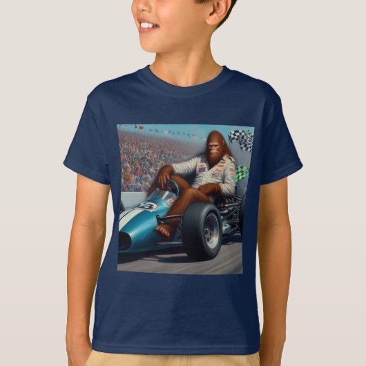 Bigfoot Racecar T-shirt (Voorkant)