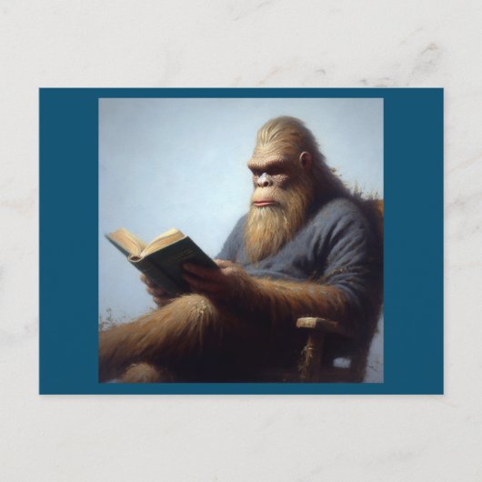 Bigfoot Reading Briefkaart (Voorkant)