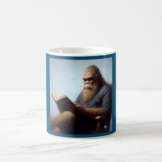 Bigfoot Reading Koffiemok (Center)