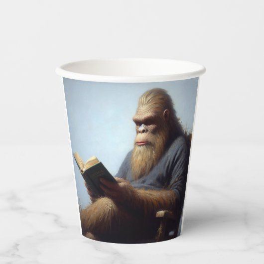 Bigfoot Reading Papieren Bekers (Voorkant)