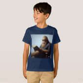 Bigfoot Reading T-shirt (Voorkant volledig)