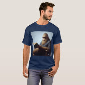 Bigfoot Reading T-shirt (Voorkant volledig)