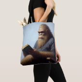 Bigfoot Reading Tote Bag (Dichtbij)