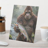 Bigfoot Reclamebord Met Voetstuk (Insitu)
