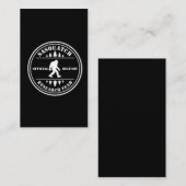 Bigfoot Research Team Finding Sasquatch Humor Visitekaartje (Voorkant / Achterkant)