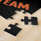 Bigfoot Research Team Retro Sasquatch Legpuzzel (Zijkant)