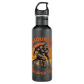 Bigfoot Research Team Retro  Sasquatch Waterfles (Voorkant)