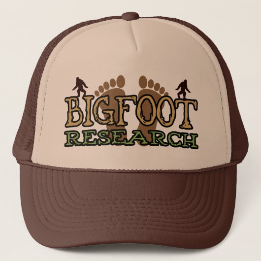 Bigfoot Research Trucker Pet (Voorkant)