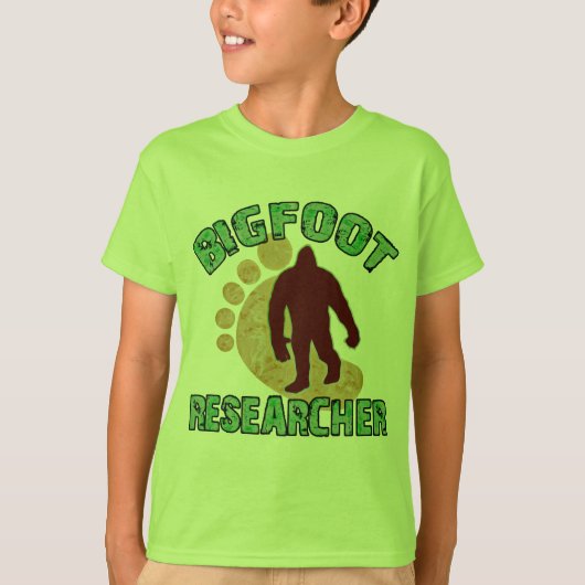 Bigfoot Researcher T-shirt (Voorkant)
