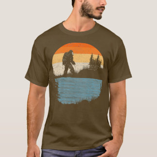 Bigfoot Retro  Sasquatch Sunset T-shirt