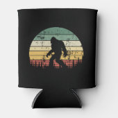 Bigfoot Retro Sunset Gift Blikjeskoeler (Voorkant)