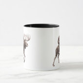 Bigfoot Riding Moose Mok (Midden)
