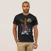 Bigfoot Riding Mothman T-shirt (Voorkant volledig)