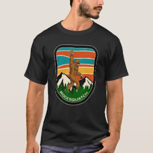 Bigfoot Rock and Roll Rocksquatch voor Believers S T-shirt