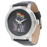 Bigfoot Rock On LGBTQ Progressieve Nieuwe Pride-vl
