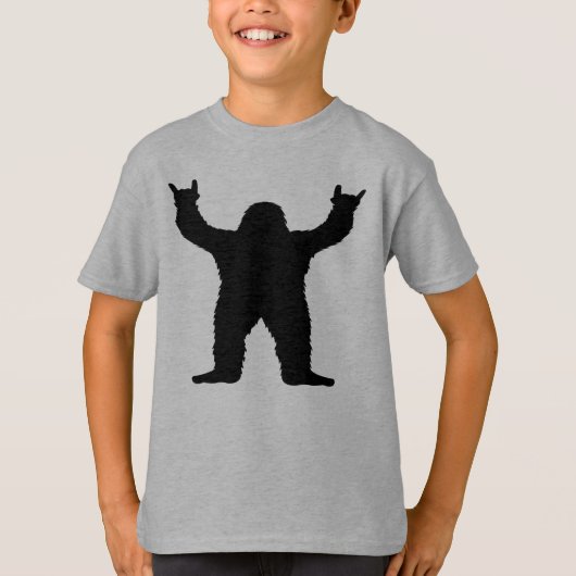 Bigfoot Rock On T-shirt (Voorkant)