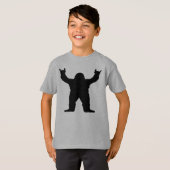 Bigfoot Rock On T-shirt (Voorkant volledig)